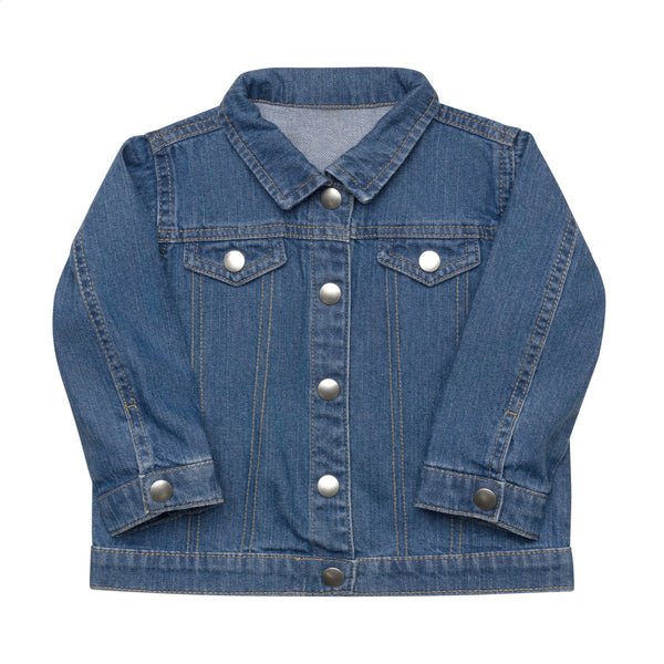 Children's Vintage Embroidered Jean Jacket