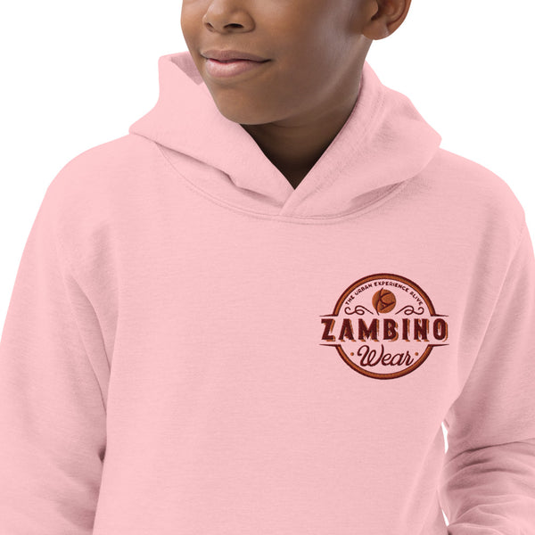 Vintage Zambino™ Kid's Hoodie Embroidered