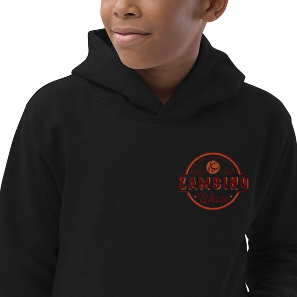 Vintage Zambino™ Kid's Hoodie Embroidered