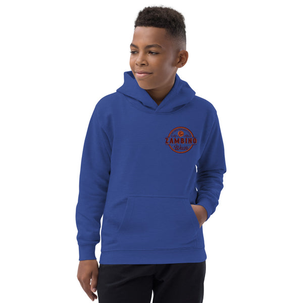 Vintage Zambino™ Kid's Hoodie Embroidered