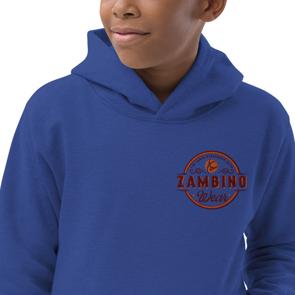 Vintage Zambino™ Kid's Hoodie Embroidered